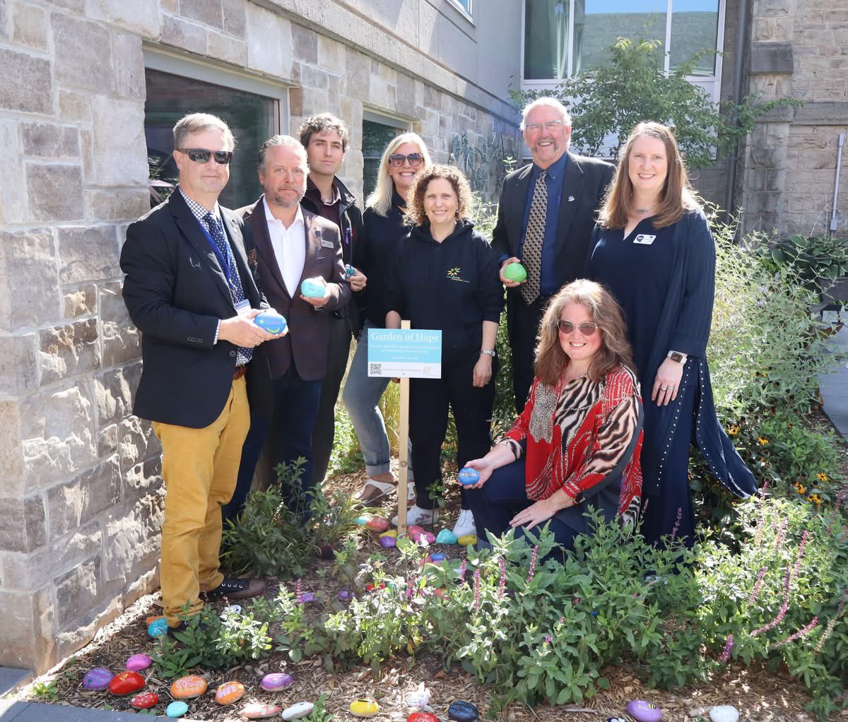 Today, I joined councillors, staff and the Halton Suicide Prevention Coalition to unveil the Garden of Hope, a space for connection, reflection, and healing. Thank you to our Halton Hills Library for hosting - and for taking these pictures.