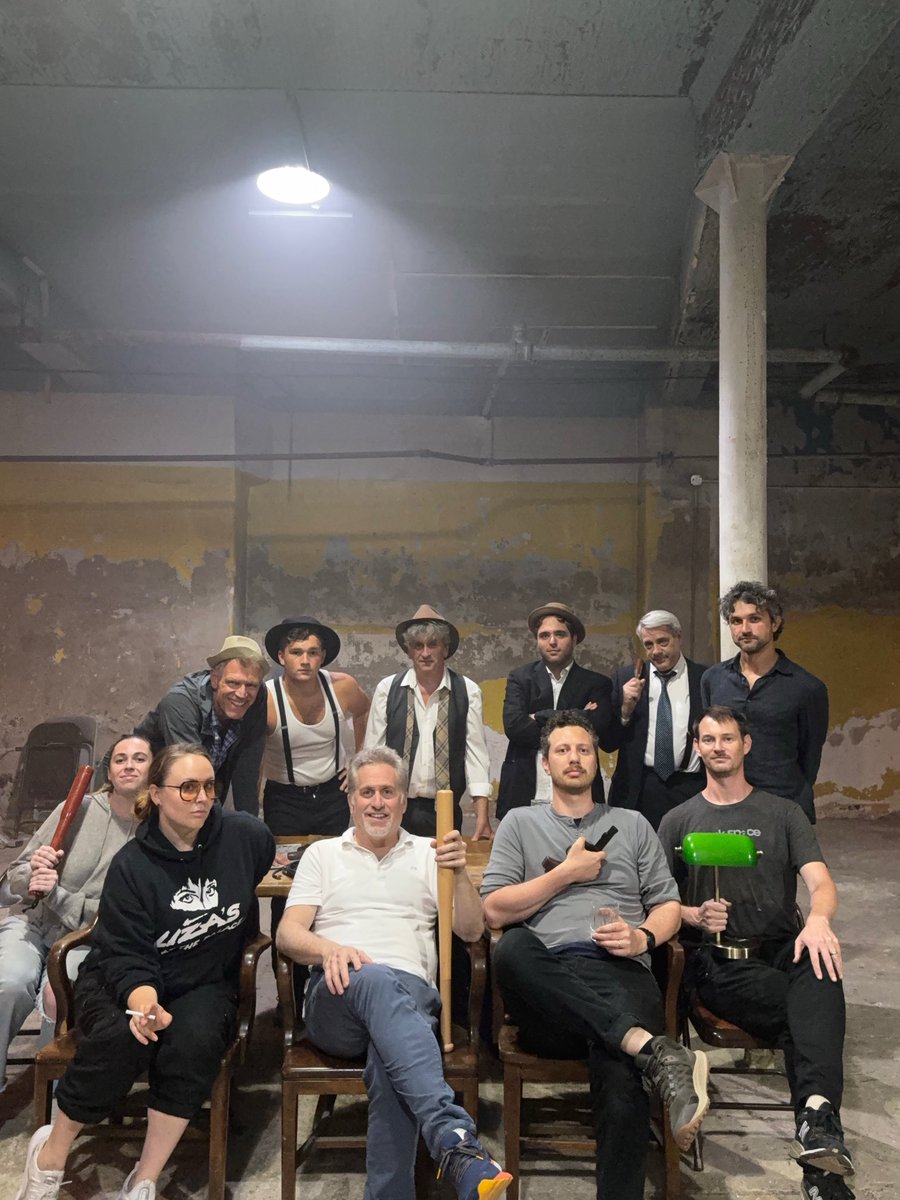 THNX! To the best cast and crew for this week’s thrilling “Gangsters vs Nazis” shoots. Six key interviews, a half dozen scenes, lots of fedoras, baseball bats, and steel pipes! Stay tuned. #GangstersVsNazis