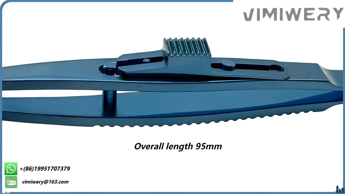 vimimery's tweet image. Strabismus Forceps,
We supplies professional #ophthalmic #surgical #instruments. T-shaped tips, angled 90° shafts with 10.0mm scaled jaws;  You can reach out for more details.
Email: vimiwery@163.com
ebay.com/usr/vimiwery

#eye #ophthalmology #ophthalmologist #eyesurgery