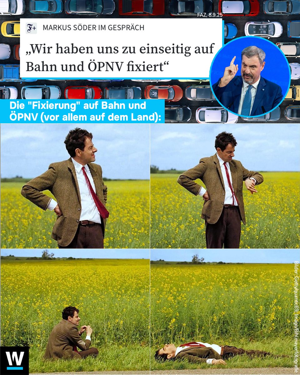 Ignoranz am Limit: Erst Bus und Bahn kaputtsparen – dann „Fixierung“ rufen. Ausgerechnet vom selbsternannten Schutzpatron der Landbevölkerung.