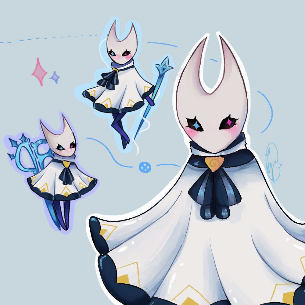 Hornet gwen inspired in the draw from <a href="/maedow_9/">lazy</a> &lt;3 #hornet #gwen #silksong #leagueofleyends