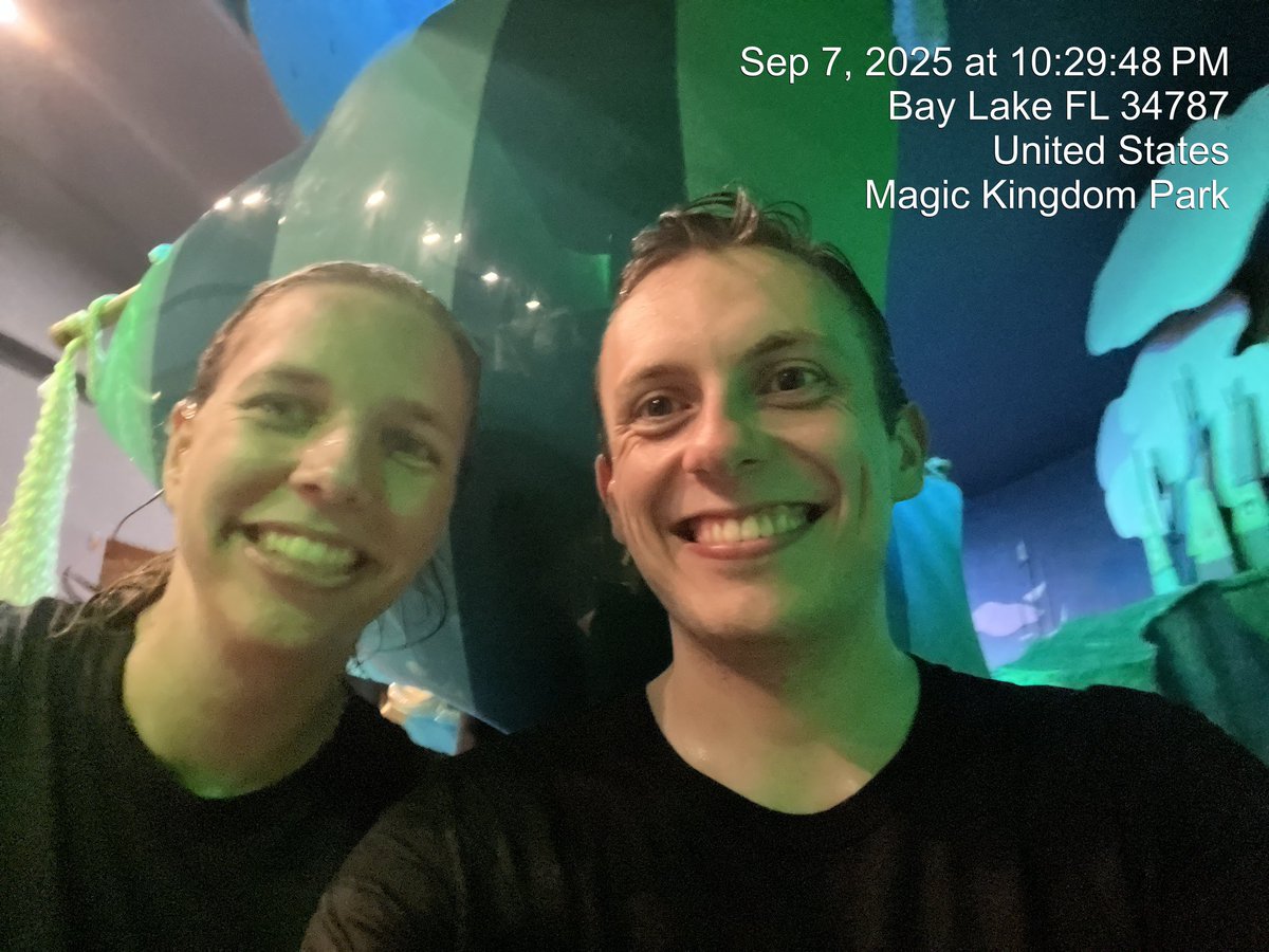 Ride 36: Peter Pan (only time I’ve ever walked on this ride as no one else was willing to get soaked )  <a href="/RideEvery/">EveryRideChallenge</a> #EveryRideWDW give.gktw.org/event/every-ri…