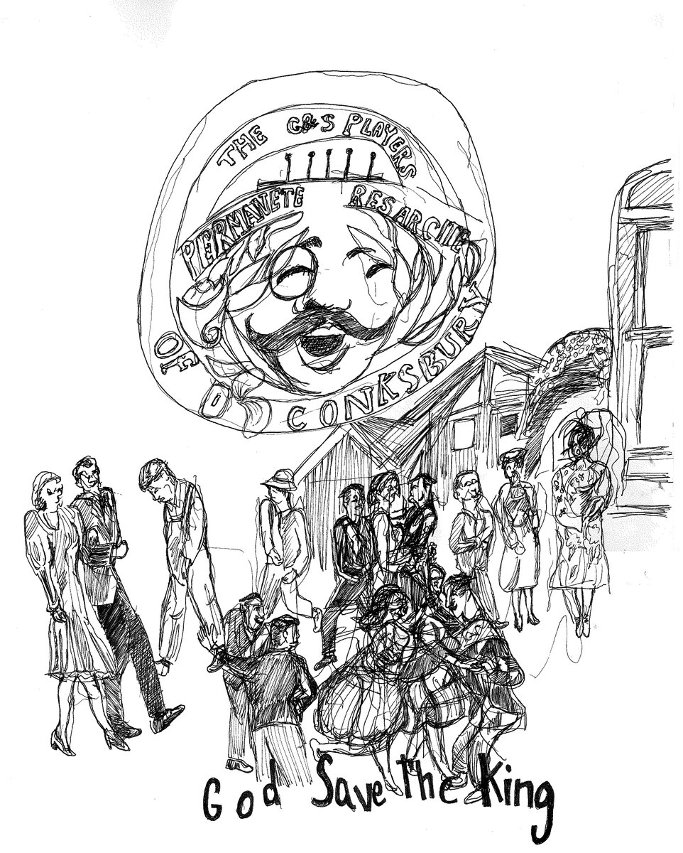 chschulk's tweet image. "God Save The King," from the Grand Duke, 2024 Savoy Company.