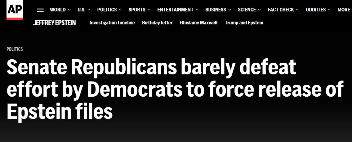 TheAndyCortez's tweet image. if there's any lesson to be learned today, it's that guns are the problem, donald trump is a pedophile, and Republicans are preventing the release of the Epstein files.