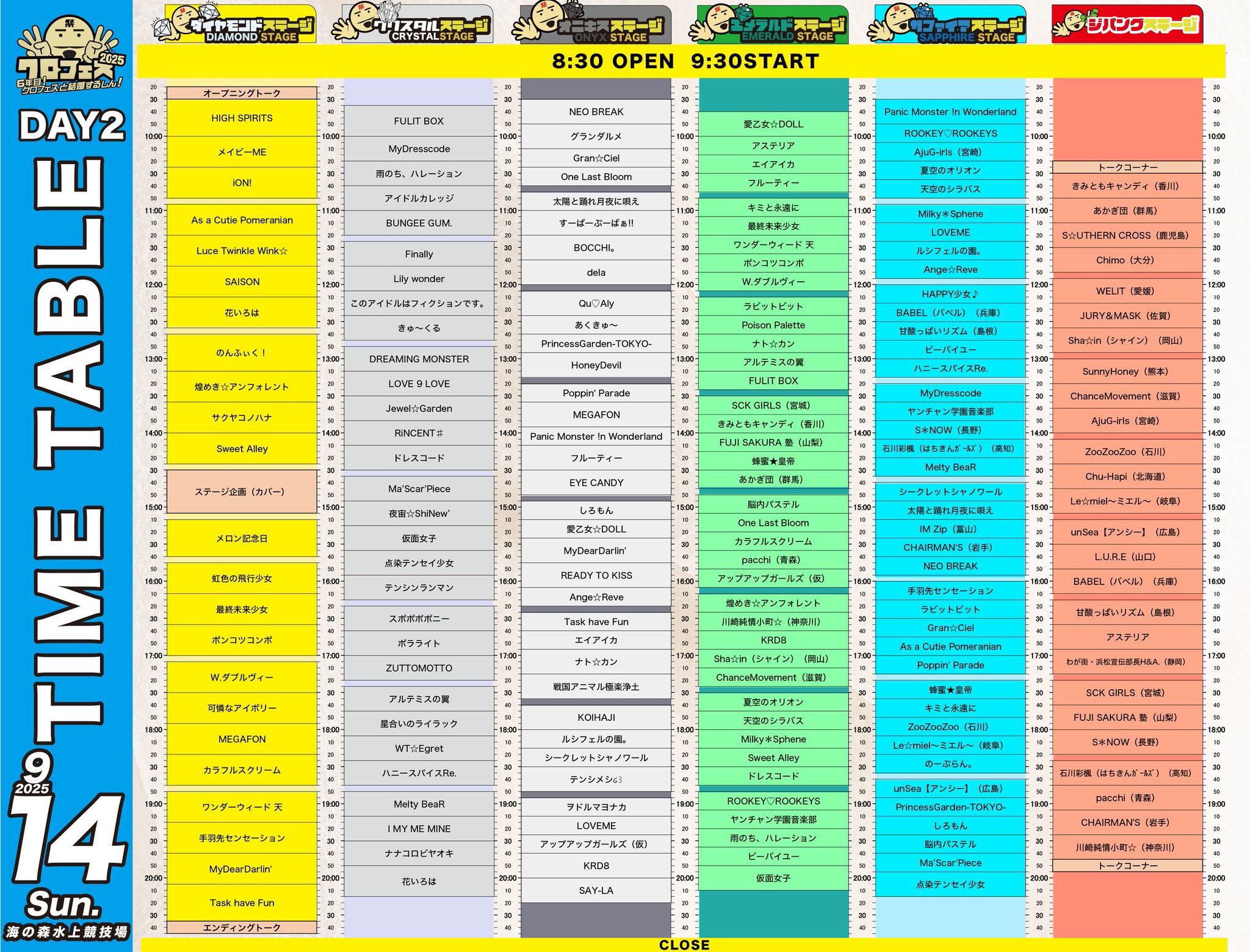 戦国アニマル極楽浄土@2025.10.20 SHIBUYA WWW単独公演『戦極