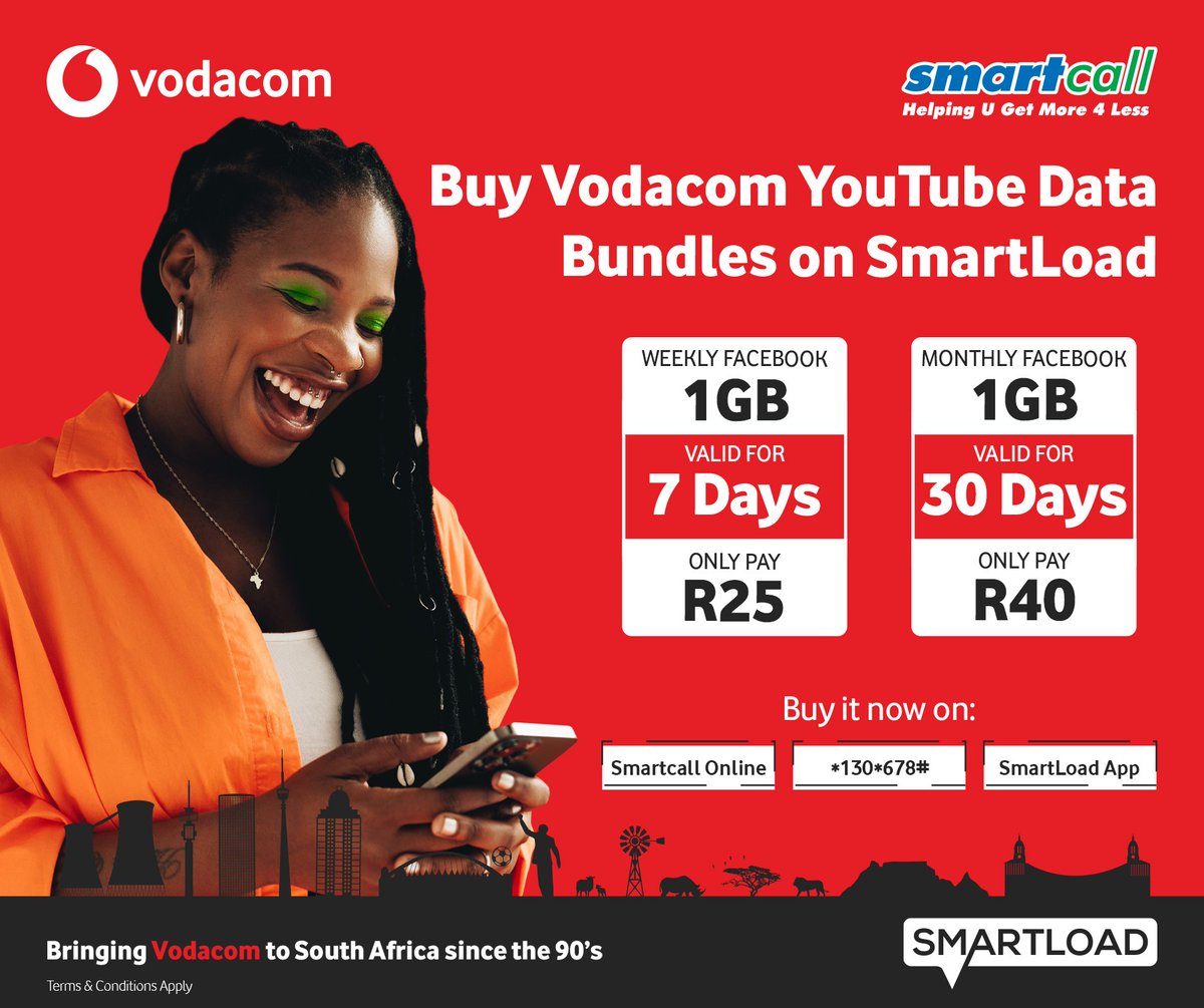 SmartcallVSP2's tweet image. 🎬 Guess what’s new? YouTube Bundles are NOW on Smartload! Stream. Laugh. Learn. Binge. Repeat. 🔁

📲 Dial 130*678# | Use the Smartload App | Smartcall Online. Who’s ready for endless videos? 👀👇
#Smartload #YouTubeBundles #StreamMore