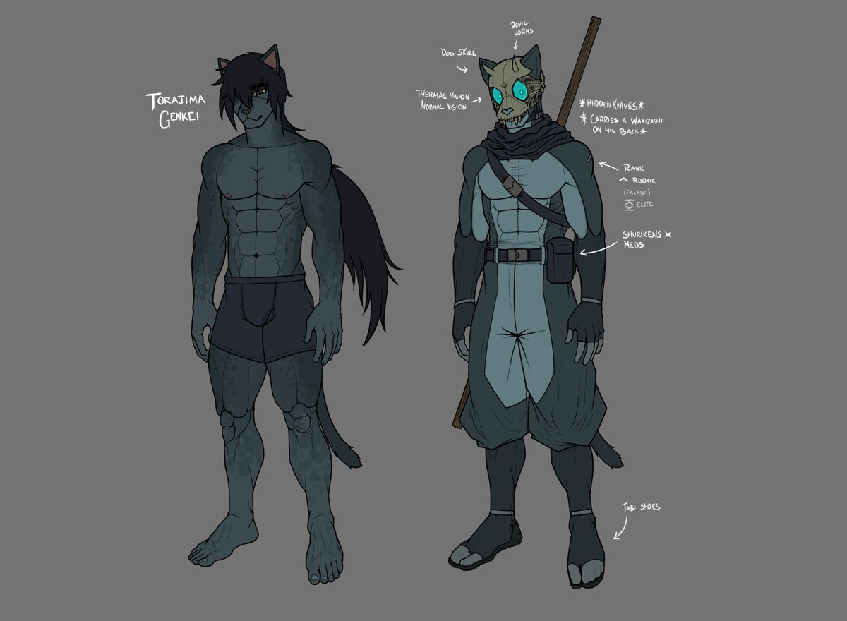 anotha wip <3
#characterdesign #furry #art