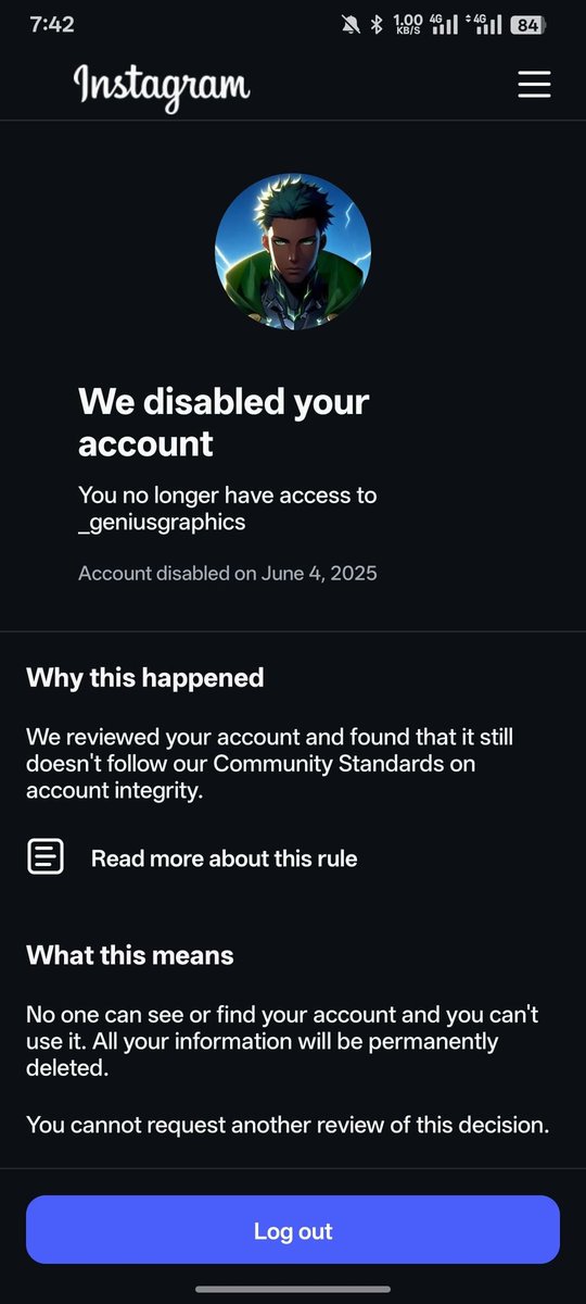 Bruh!
Never ever building on meta apps anymore
