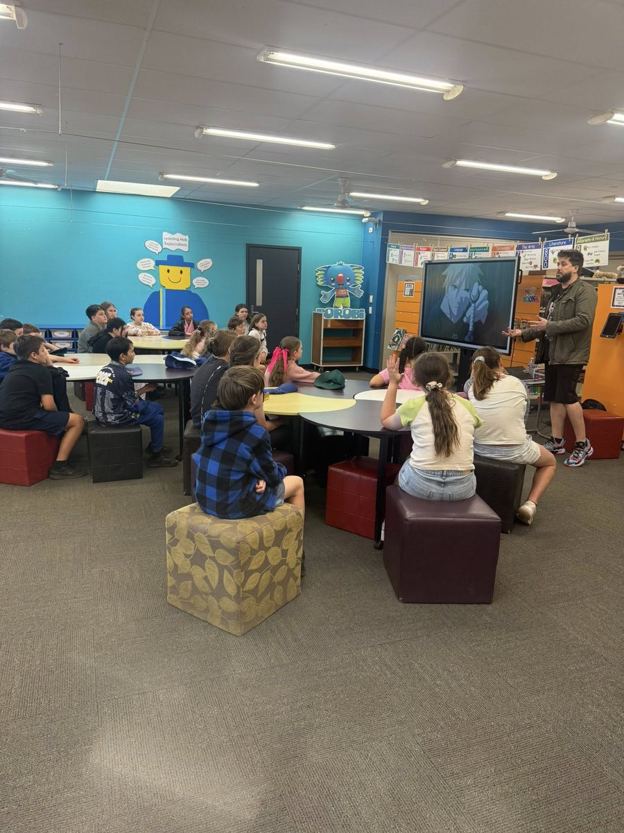 Teaching / guest speaking at Tamborine Mountain State School today was a BLAST! 🤩

Even had some die hard fans who would have talked to me through their entire lunch break if they could have 😁