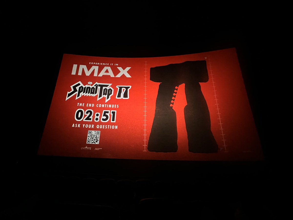 SceneStealrEric's tweet image. #SpinalTapII was great! It For fans of the 1984 film, it moves fast, doesn’t rely on old clips, and has the same conflicts and emotional stakes. By design, and because it’s 41 years later, it could never have been as groundbreaking as the original, but…