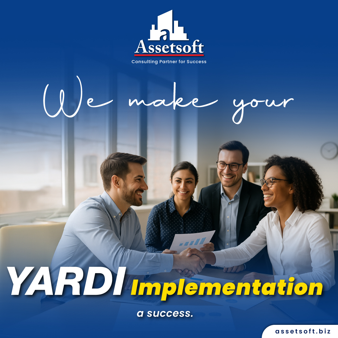 AssetSoft's tweet image. Behind every successful Yardi implementation is collaboration, expertise, and trust. At Assetsoft, we make it happen.

#Yardi #ImplementationExperts #PropTech #RealEstateSolutions #Assetsoft