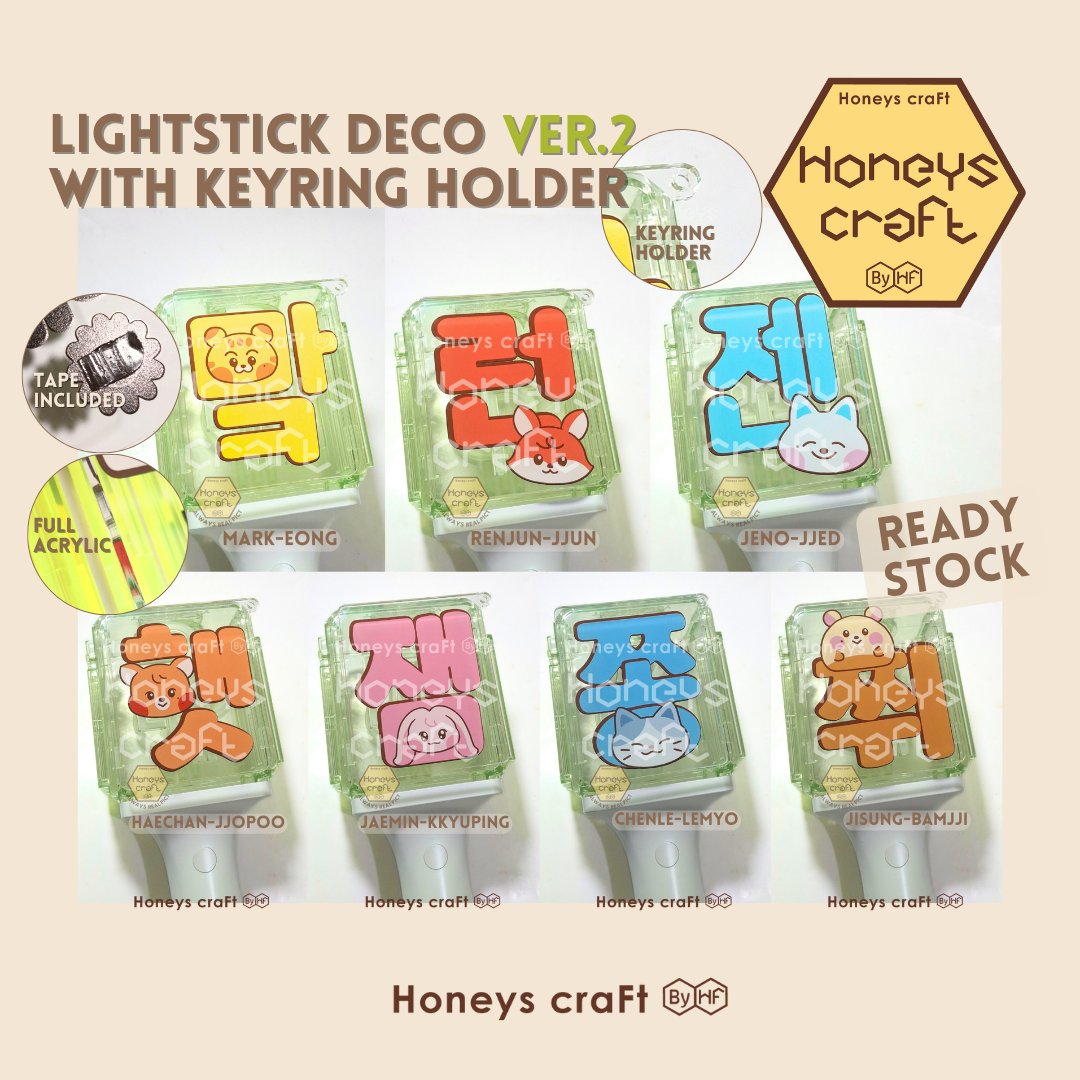 honeys_craft's tweet photo. WTS 🌻Ready Stock aksesoris lightstick NCT Dream, 2 minggu lagi menuju #tds4injakarta yg mau hias2 LS yuk di cek di 🍊honeys_craft 
Bisa langsung check out 👉🏻
https://t.co/npWYyRrohF

#mark #renjun #jeno #haechan #jaemin #chenle #jisung #tds4 #THEDREAMSHOW4 https://t.co/PV2nxYMLu5