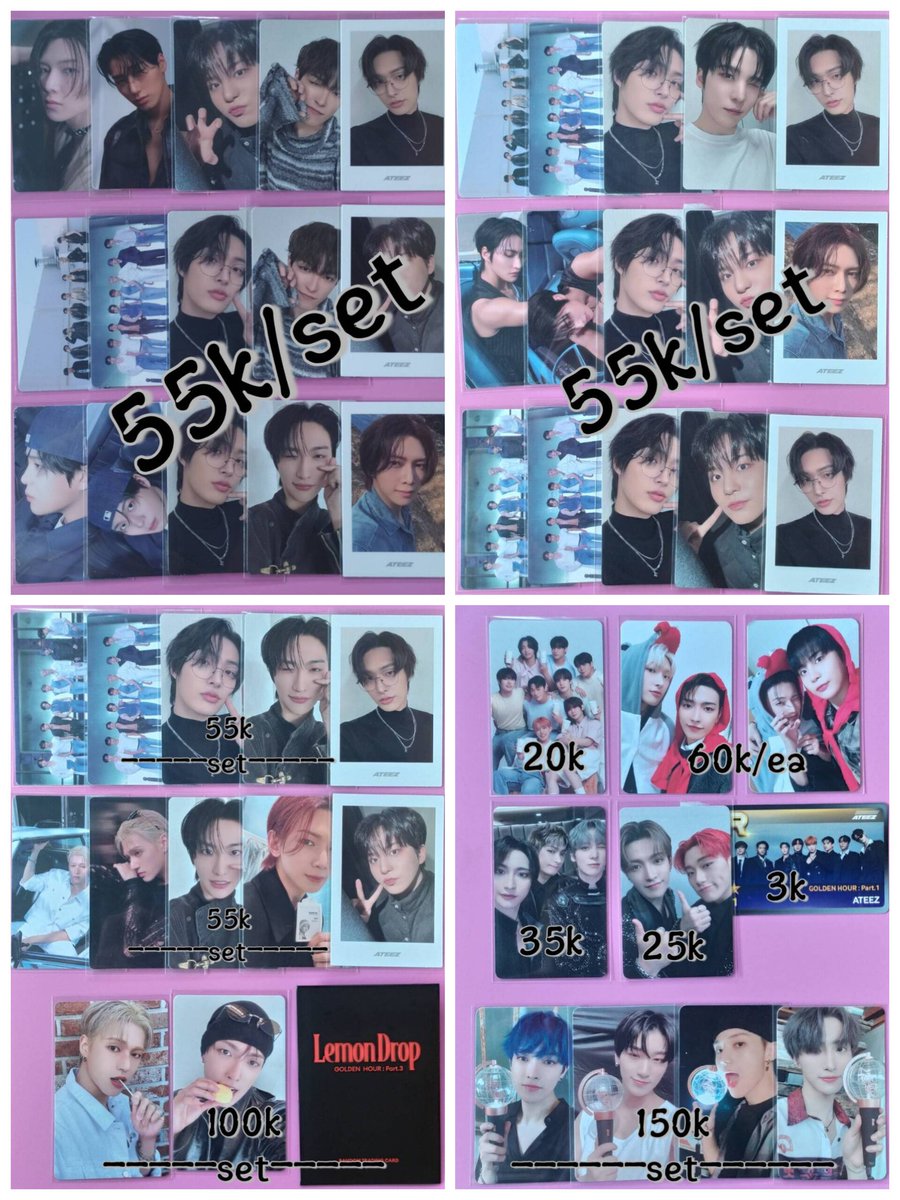 yaciyy's tweet photo. WTS | CLEARANCE SALE ‼️
Ateez Photocard

💵 Price in Idr (exc fee 1.250)
🍊 CO oren
✅ Keep event with dp

~ Min purchase 30k
~ Above 30k split pay only
~ DM for detail

#pasarATEEZ #ตลาดนัดATEEZ 에이티즈 https://t.co/uplYenz4PM