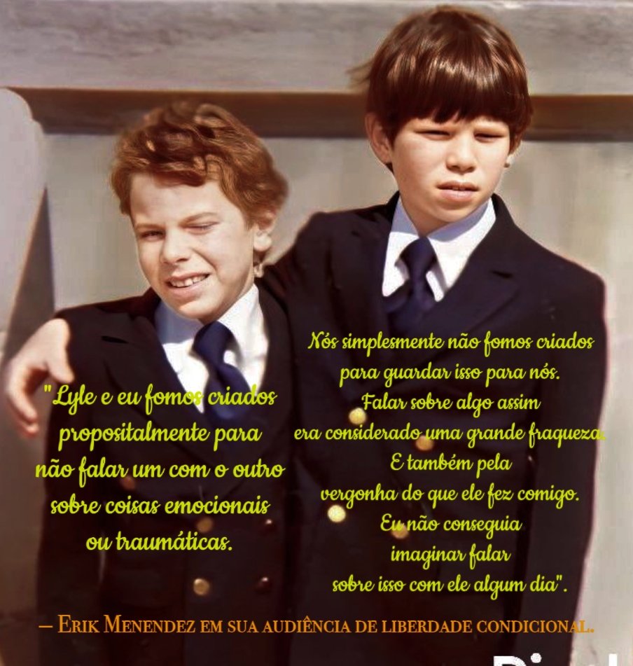 robert barton, comissário que presidiu a audiência de liberdade condicional do erik, perguntou a ele quando erik contou ao seu irmão, lyle que ele estava sendo abusado sexualmente por seu pai, jose menendez:

#JusticeforErikandLyle 👇🏻