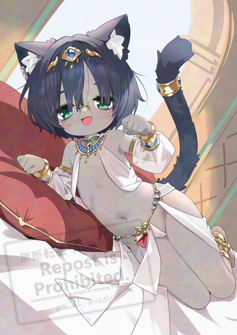 空前の褐色エジプト猫耳ロリブーム、助かる 