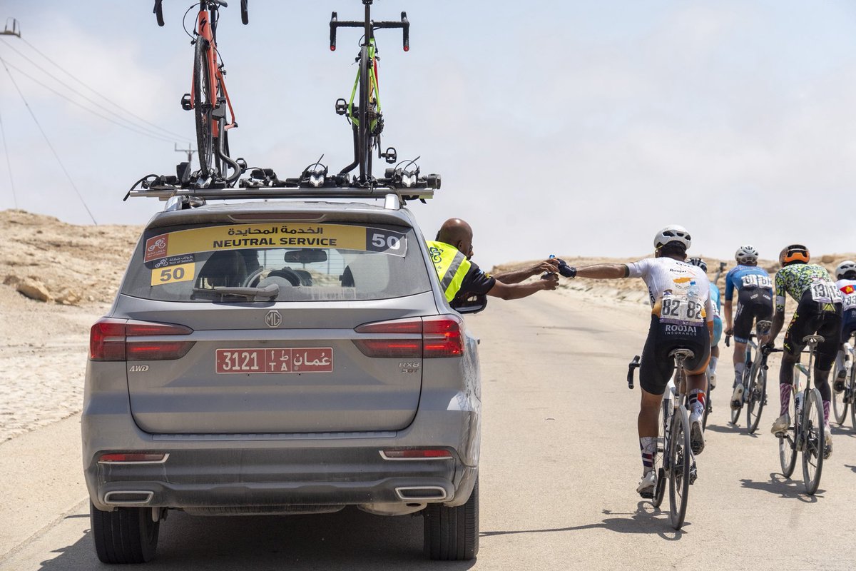 سعدنا بمشاركتنا في طواف صلالة الدولي 2025 من خلال تقديم الدعم الفني عبر السيارة المحايدة من صندوق المغامرات