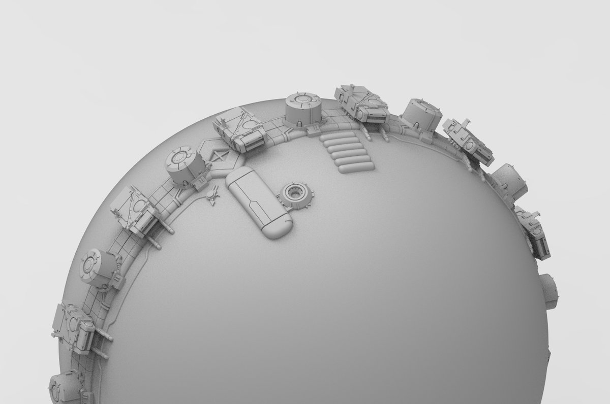 ガイエスブルク要塞も製作中です。