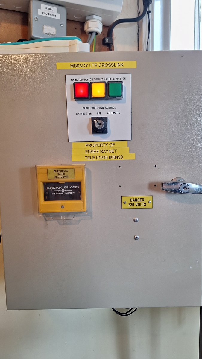 Members of the Essex RAYNET Engineering Team recently attended our Burnham Repeater site to carry out maintenance, primarily to replace the back-up battery.  Do you carry out regular maintenance?  Good job team.  essexraynet.co.uk <a href="/raynetuk/">RAYNET</a> <a href="/theRSGB/">RSGB</a>