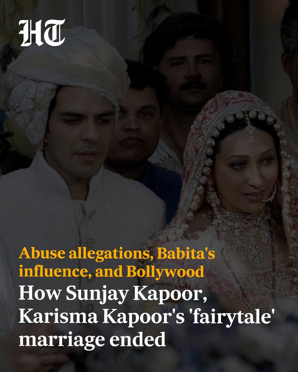 In the early 2000s, Karisma Kapoor was one of Bollywood's top female stars.  When her engagement with actor Abhishek Bachchan was announced, it made  news for weeks. The two 'royal families' of, image size:960x1200