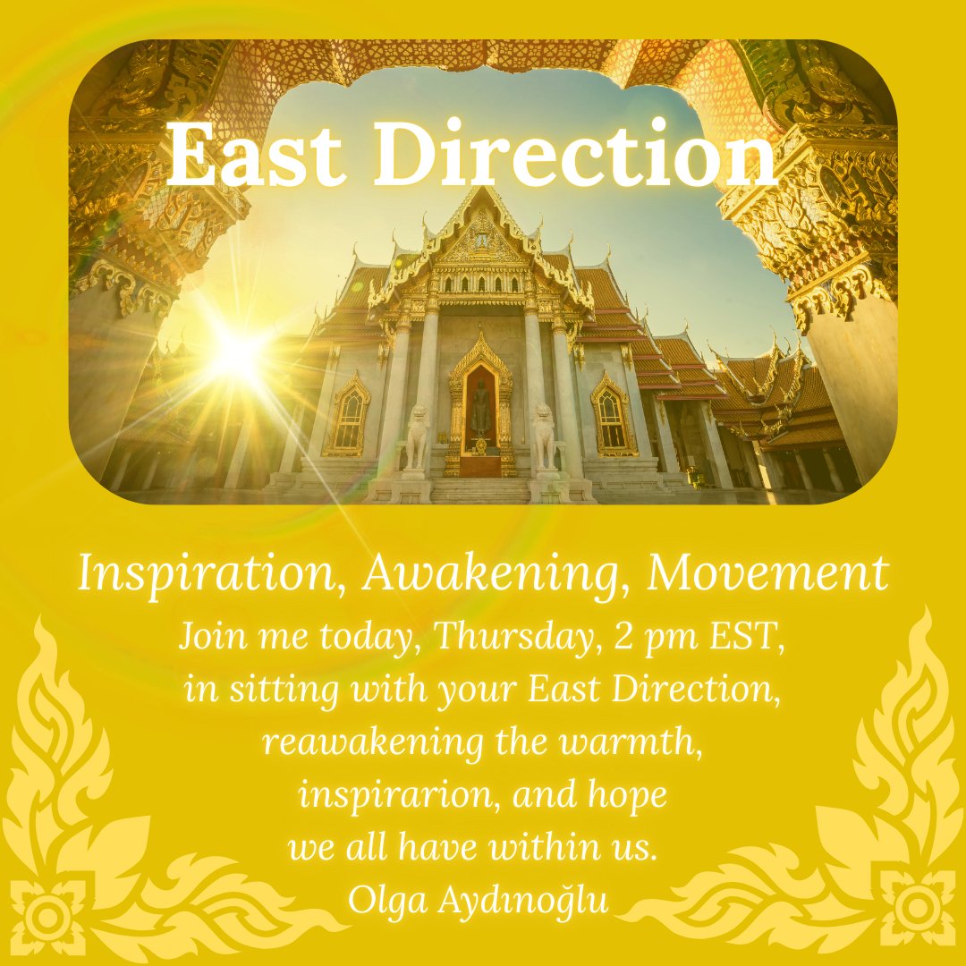 gavrilova_1984's tweet image. Message me to join ☀️ Event repeats every Thursday on different topics. $10 per sitting. Every last Thursday of the month is free. 
#fourdirections #eastdirection #shamanism #Hope #Inspiration #awakening #innerwarmth #rekindling #meditation #SelfDiscovery #selfawareness #Divine