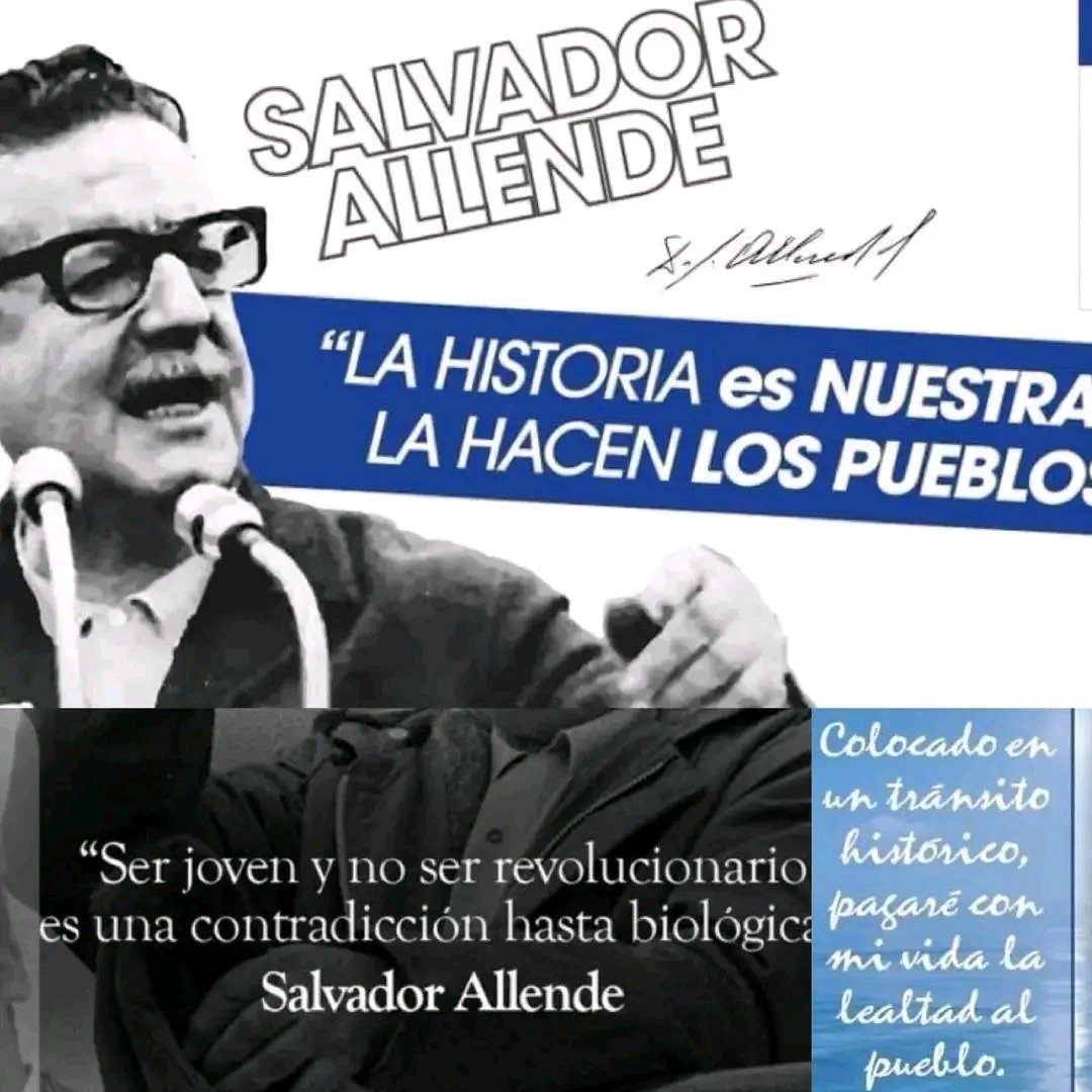 «Yo pisaré las calles nuevamente, 
de lo que fue Santiago ensangrentada, 
y en una hermosa plaza liberada, 
me detendré a llorar por los ausentes»

#PabloMilanés 

FASCISMO NUNCA MÁS!

✔️NO AL OLVIDO 

#52AnosdelGolpedeEstado #Allende #Chile 
#11septembre