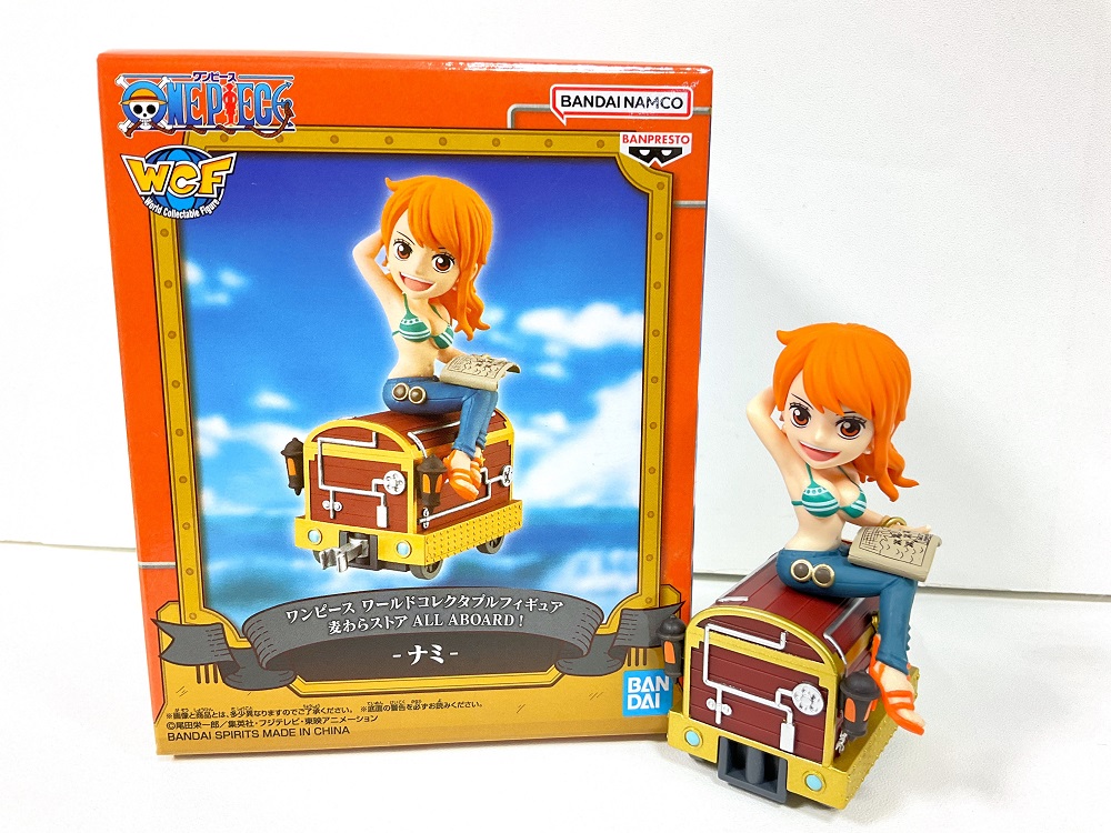 ワンピース　ワーコレ　麦わらストア　ALL ABOARD　列車 ワンピース】ワールドコレクタブルフィギュア 麦わらストア ALL