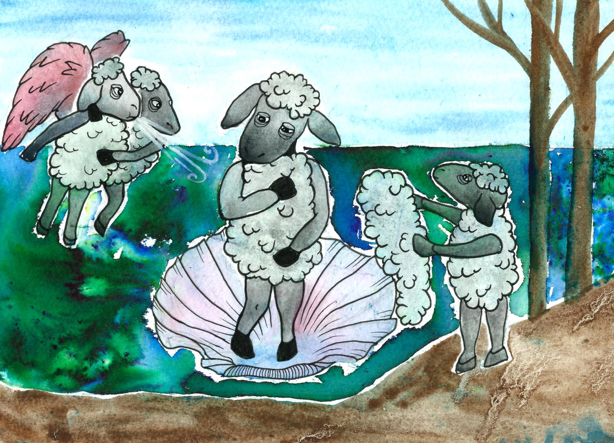 Thur 11th Sept: opportunity knocks.
Crowd brings inspiration. Seek Fire if you attract criticism; Water if you need more Draw deeply on resources
Favours: all, especially Pigs, Rabbits, Sheep, Horse
Water Sheep Pic: ©2024 @EllieSpinelli
Technically: Water Sheep, Well, Open (2)