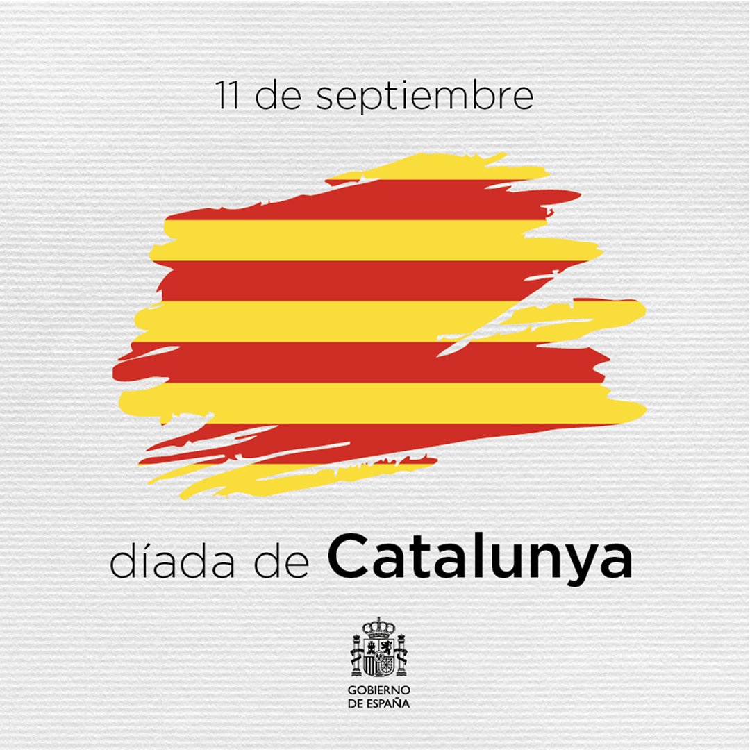 Aquest Onze de Setembre celebrem la Catalunya de tots i de totes: oberta, plural i amb ambició de futur.

Convivència, respecte i progrés compartit  perquè els catalans i les catalanes segueixin avançant.

Bona Diada!