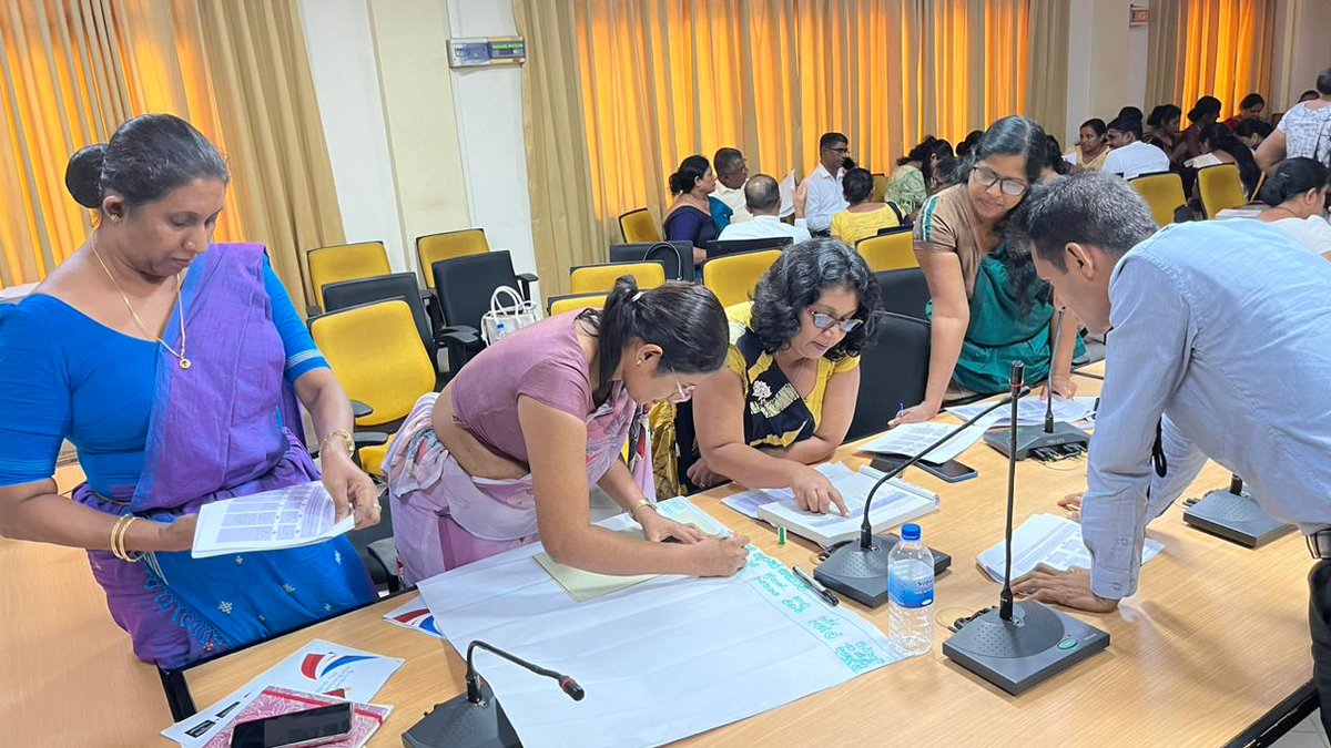 UNDPSriLanka's tweet image. The fifth workshop, focusing on the operationalisation and #implementation of the National Action Plan (#NAP) on Addressing Sexual and Gender-Based Violence (#SGBV), was recently held at the District Secretariat in #Kurunegala.

The session brought together key officers from