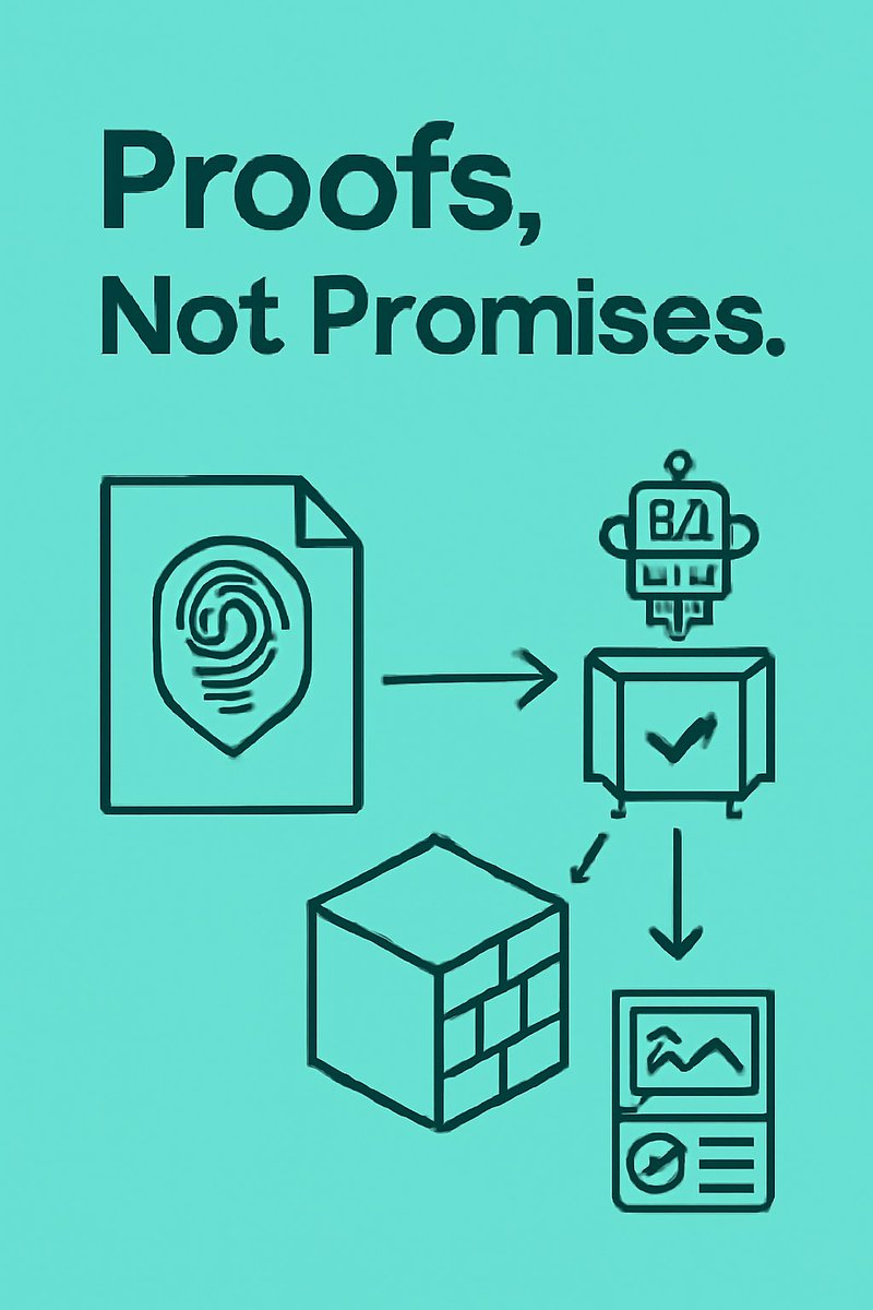Proofs  Not Promises

Irys gives each upload an onchain proof and a stable URL, so apps can verify assets before using them great for AI outputs, NFT media, and dashboards....