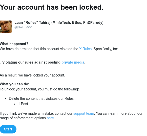 Luan "Rofles" Tahiraj (MInfoTech, BBus, PhDParody) tweet media