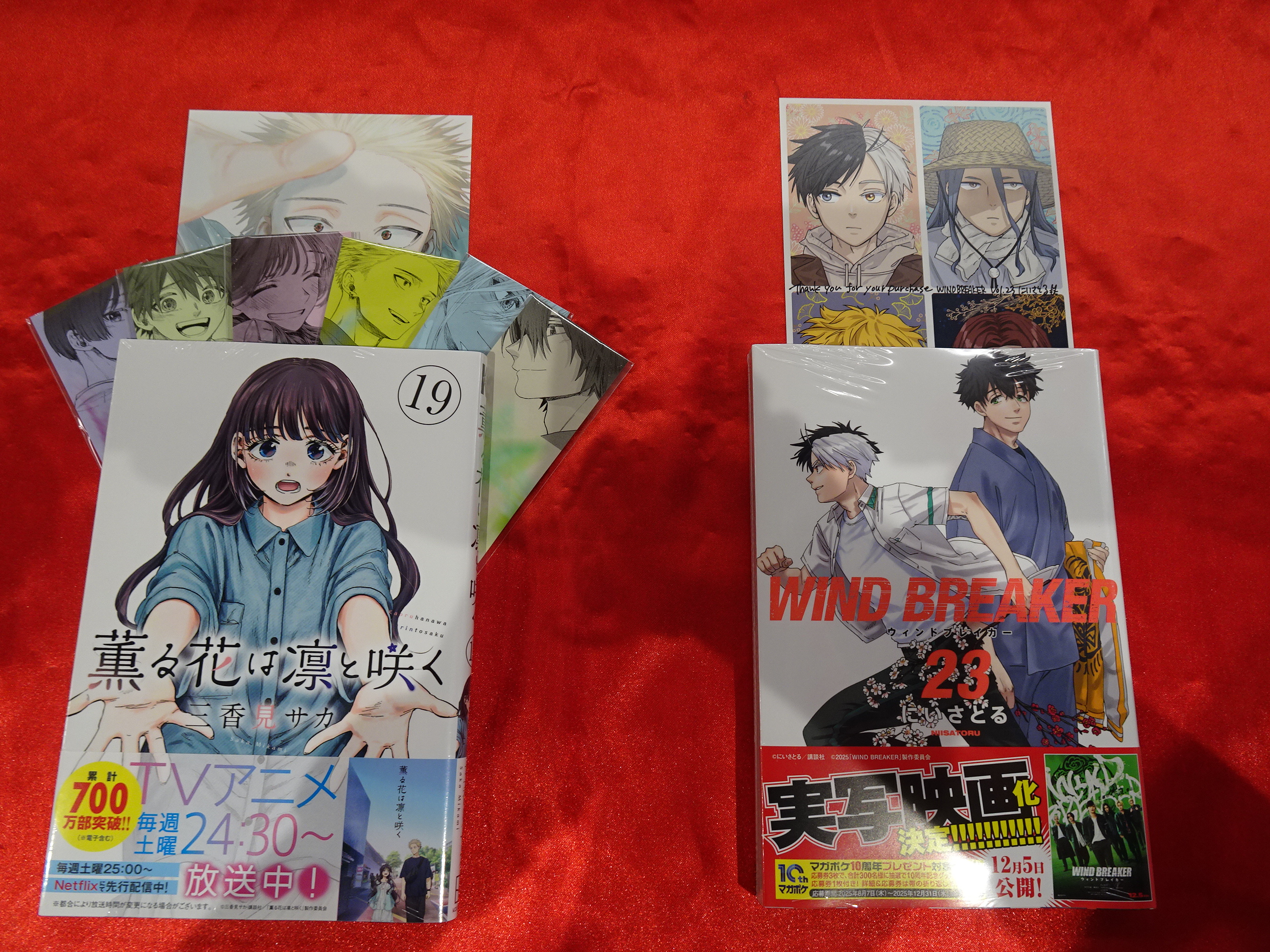 WIND BREAKER 薫る花は凛と咲く USAコラボ企画 　色紙 WIND BREAKER 薫る花は凛と咲く USAコラボ企画 色紙 WIND