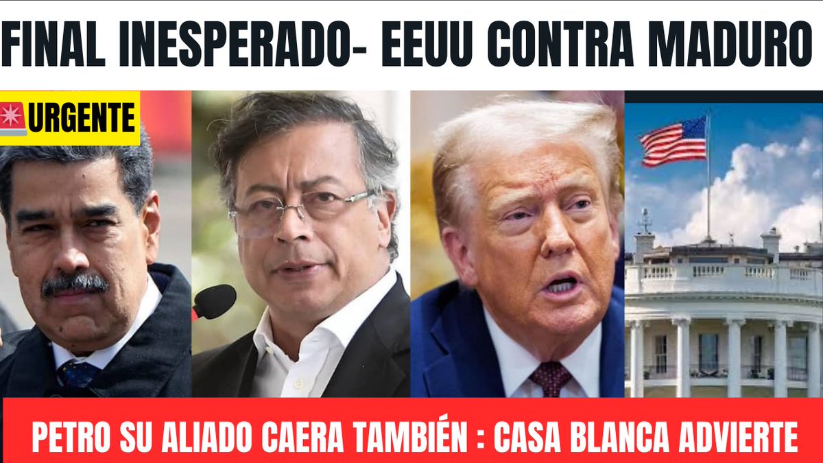 ¿A quien apoyas? 

❤️ Donald Trump 
🔁 Gustavo Petro 

Final inesperado para los regímenes 👇
youtu.be/b35_-KK0pGM?si…