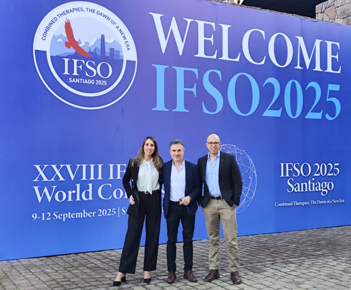 Delegación Uruguaya de Cirugía Bariatrica en Congreso Mundial IFSO Santiago de Chile 2026