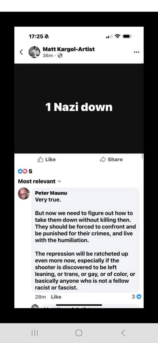 This is a teacher at a high school! He needs to be fired! Charlie Kirk was a Christian man with values and was assassinated. It is disgraceful!