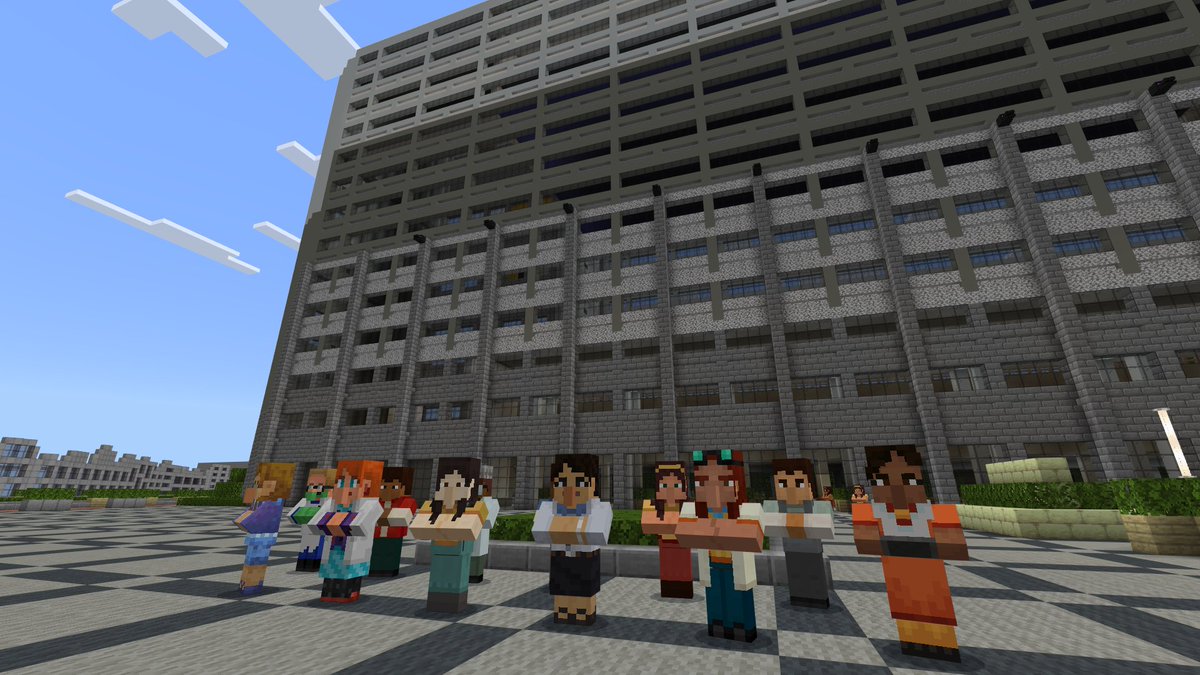 8131ok's tweet photo. 実は今回のマイクラカップに提出したワールドでは子供達全員がマイクラカップに参加しての感想を描いている場所があります。

#マイクラ #マインクラフト #Minecraft #プログラミング #MakeCode #沖縄マイクラ部 #マイクラ部 #沖縄 #クロスウェーブ #FMうるま #Minecraftカップ #マイクラカップ https://t.co/sUpZLtDpgk