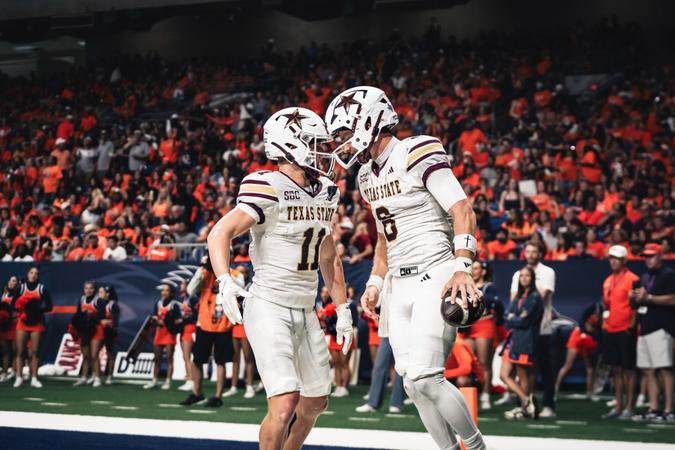 Michael_Smith 77 (@smithmichael077) on Twitter photo AGTG!!! After a great conversation with <a href="/TrustMyEyesO/">⭕️FFERTUNITY</a> , I’m extremely blessed to receive an offer from <a href="/TXSTATEFOOTBALL/">Texas State Football</a> !!! <a href="/CoachWrightPerk/">Jack Wright</a> 
<a href="/LawrencHopkins/">Lawrence Hopkins</a>  <a href="/CoachRich72/">Coach Rich Dorceus</a> <a href="/Nick_Louvier1/">Coach Louvier</a> AGTG!!! After a great conversation with <a href="/TrustMyEyesO/">⭕️FFERTUNITY</a> , I’m extremely blessed to receive an offer from <a href="/TXSTATEFOOTBALL/">Texas State Football</a> !!! <a href="/CoachWrightPerk/">Jack Wright</a> 
<a href="/LawrencHopkins/">Lawrence Hopkins</a>  <a href="/CoachRich72/">Coach Rich Dorceus</a> <a href="/Nick_Louvier1/">Coach Louvier</a>