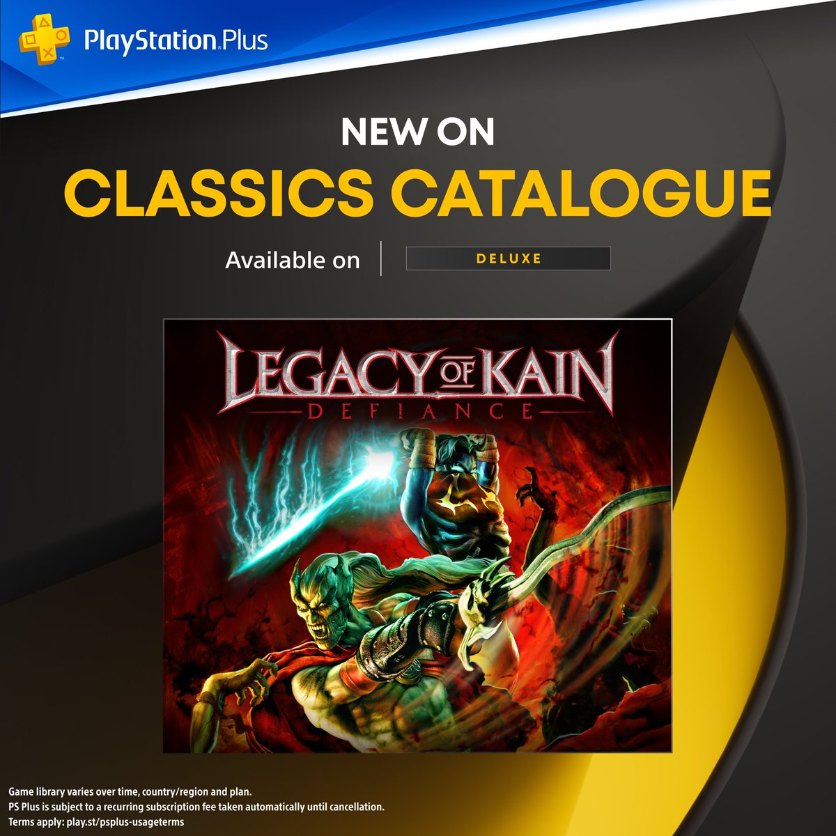 Wrestle, strategise and survive. Your September PS Plus Game Catalogue additions:

🤼 WWE 2K25
🐱 Persona 5 Tactica
🌲 Green Hell
⚔️ Fate/Samurai Remnant
🎢 Crow Country
🪐 The Invincible
🪖 Conscript

And in Classics Catalogue:
🧛 Legacy of Kain: Defiance (PS2)