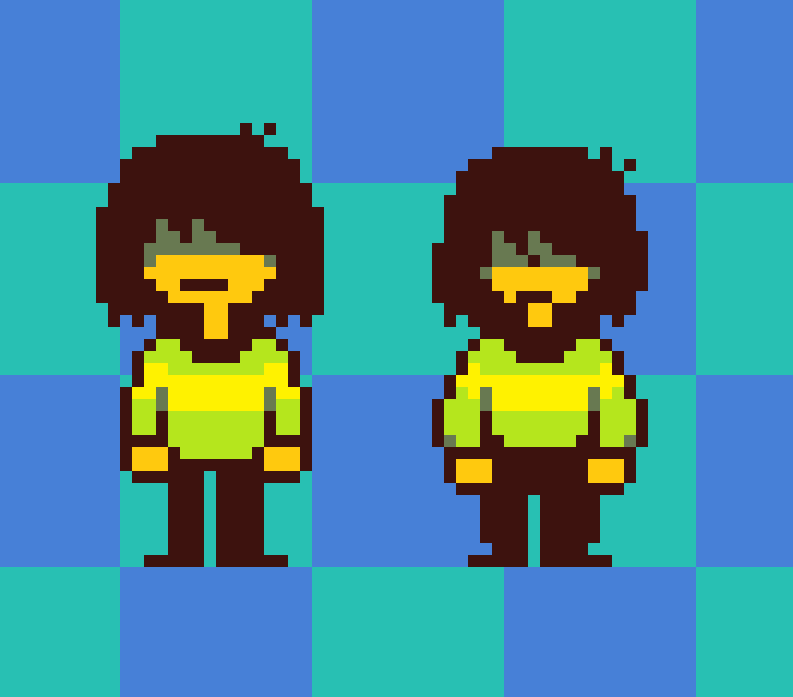 Im_Really_Kris's tweet photo. Here's the sprites without selfie me in it https://t.co/S1GljcNgVM