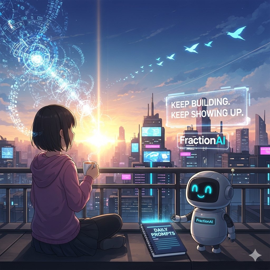Chloé | 𝔽rAI (@yuri_shiraki) on Twitter photo 🌤️Good morning Fam!
Another day to show up, interact, and keep building. That’s where real value comes from — not hype.
At <a href="/FractionAI_xyz/">Fraction AI</a>, every prompt and every run adds up, rewarding the community that puts in the work.
The journey’s just getting started 🚀 🌤️Good morning Fam!
Another day to show up, interact, and keep building. That’s where real value comes from — not hype.
At <a href="/FractionAI_xyz/">Fraction AI</a>, every prompt and every run adds up, rewarding the community that puts in the work.
The journey’s just getting started 🚀