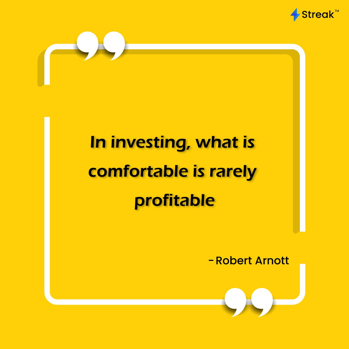 StreakTech's tweet photo. Quote of the day!                

#Trading #Investing #Stocks #StockMarketIndia #NSE #BSE #Nifty50 #Nifty #Banknifty #Zerodha #Streak https://t.co/AuDGsUEc9j