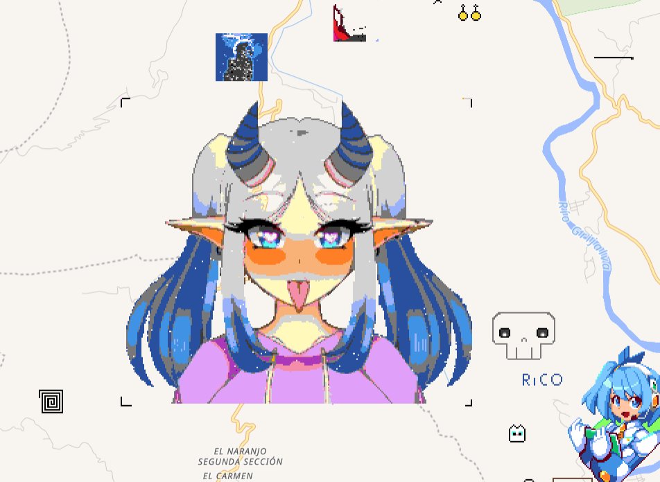 Muchas gracias <a href="/juesdoe/">Jhon Chaser</a> por este bonito dibujo en Wplace ❤️✨😭🙏 Te TQM 💥