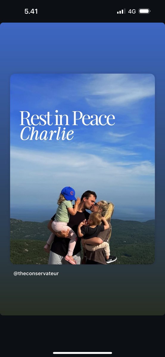 Rest in peace Charlie❤️ #CharlieKirk A true American hero.