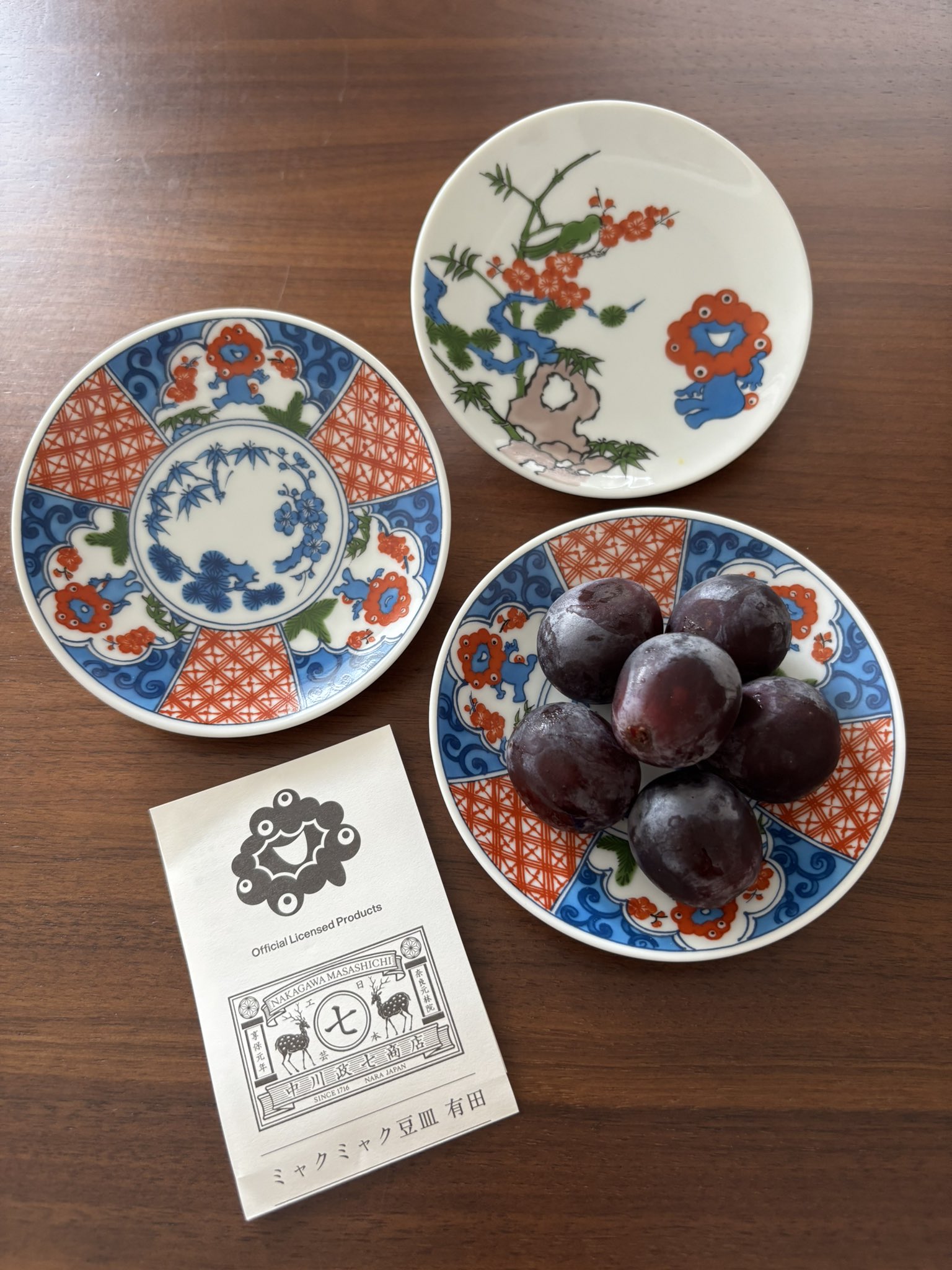 中川政七商店 ミャクミャク豆皿 有田焼 大阪関西万博限定 有田焼豆皿 ミャクミャク有田焼 ミャクミャク