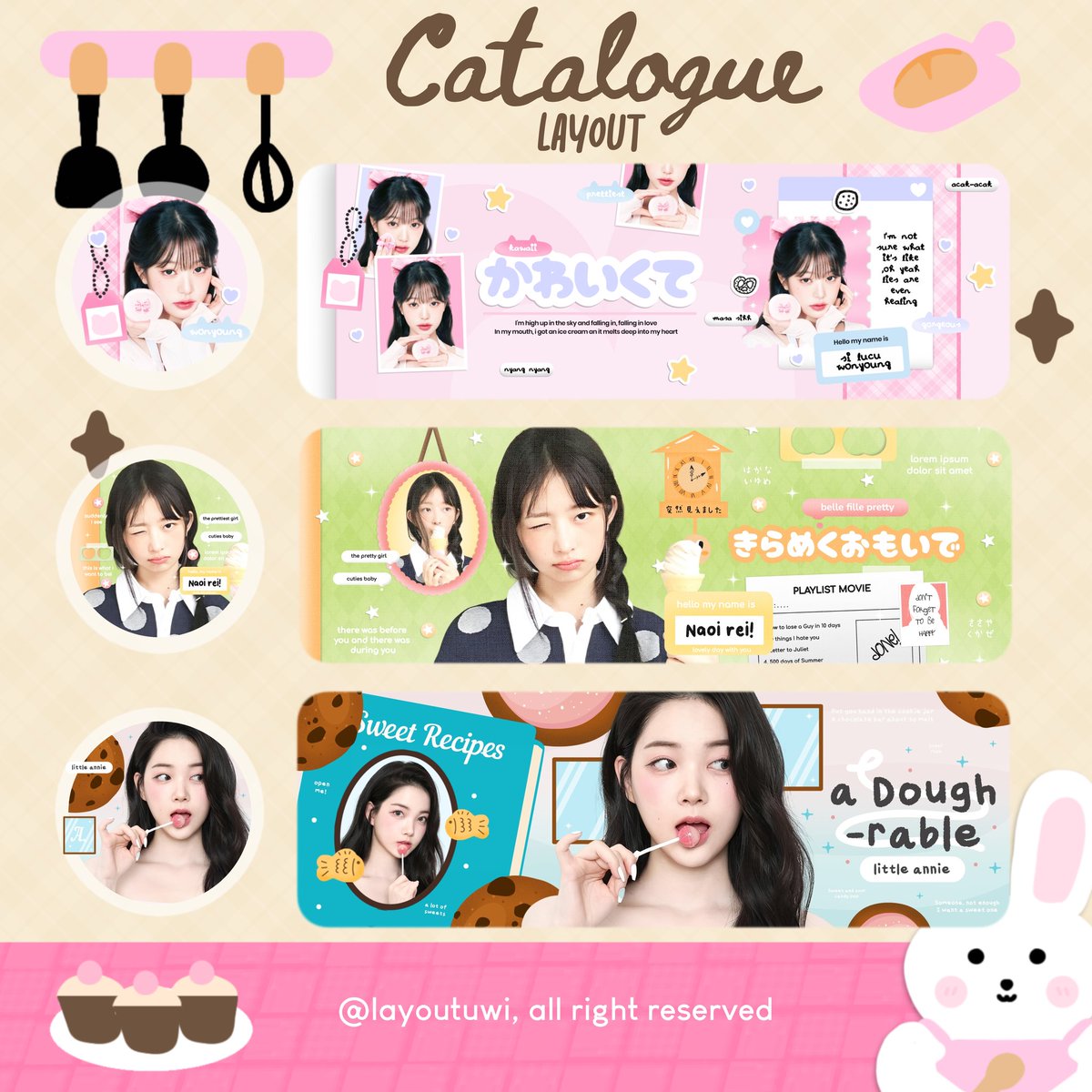 ❤️ : help repost? thanks a bunch!

halo ꒰ᐢ⸝⸝⸝ᐢ꒱⸒⸒ aku bawa 3 katalog FREE layout by req yg sudah di sponsori kakak anon dalam rangka birthday kak <a href="/lasduree/">babe yera 🍒</a> happy birthday kakk 🎉🎂🎈🎁 untuk rules bisa cek di ALT. Thanks❤️

#zonauang
#zonaba