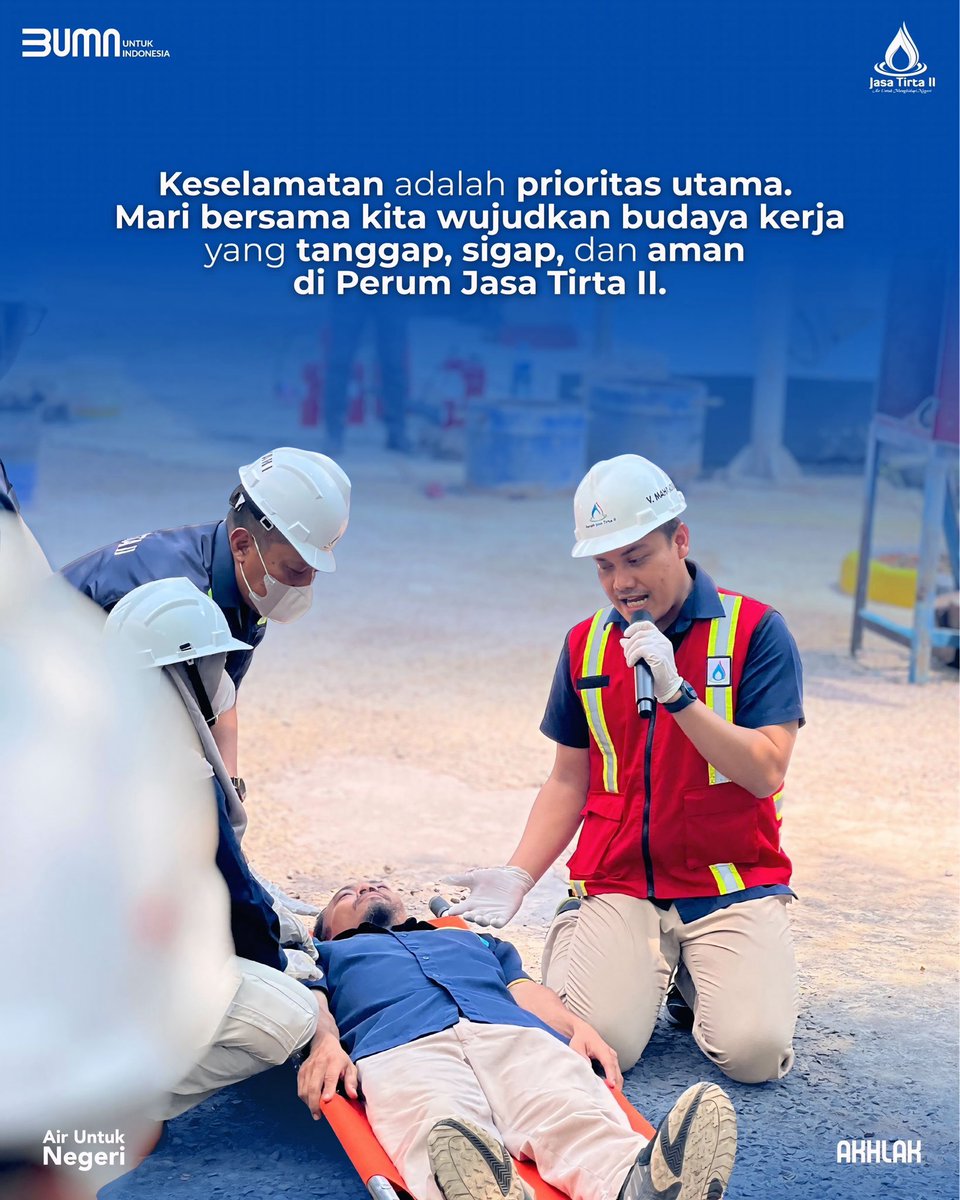 🧯Simulasi Tanggap Darurat Fire Protection🔥

Seksi OPP, Rabu 10 September 2025 – Perum Jasa Tirta II Divisi Pengendalian Mutu Teknik melalui Bidang K3LH menyelenggarakan Simulasi Tanggap Darurat Fire Protection di lingkungan Unit Wilayah I.

#JasaTirta2 #FireProtection #K3LH