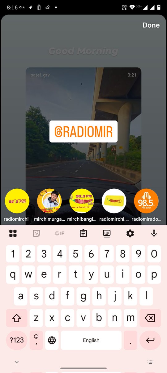 patel_grv's tweet image. Hey @instagram @finkd 

Can you please fix the &quot;Mention suggestion list on Stories? I can&apos;t differentiate the fan page &amp;amp; original ID ! Neither do I see the full Username or Verified bedge? 

I always end up tagging the wrong person.
 
#TestingbyGaurav #InstagramApp #UIChallange…