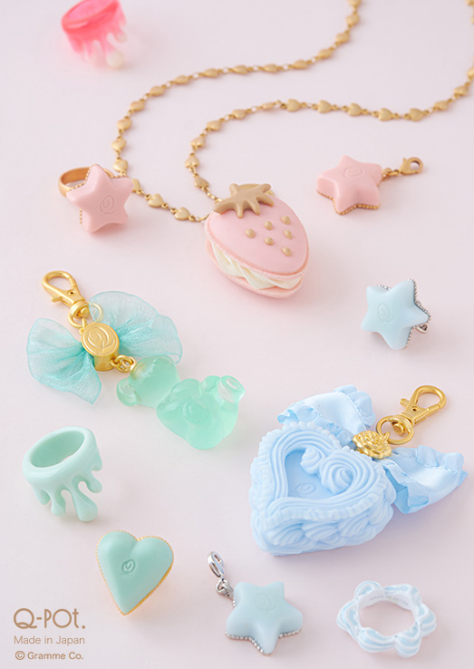 Q-pot ミントティーカップ ネックレス Q-pot. キューポット ミントティーカップ ネックレス