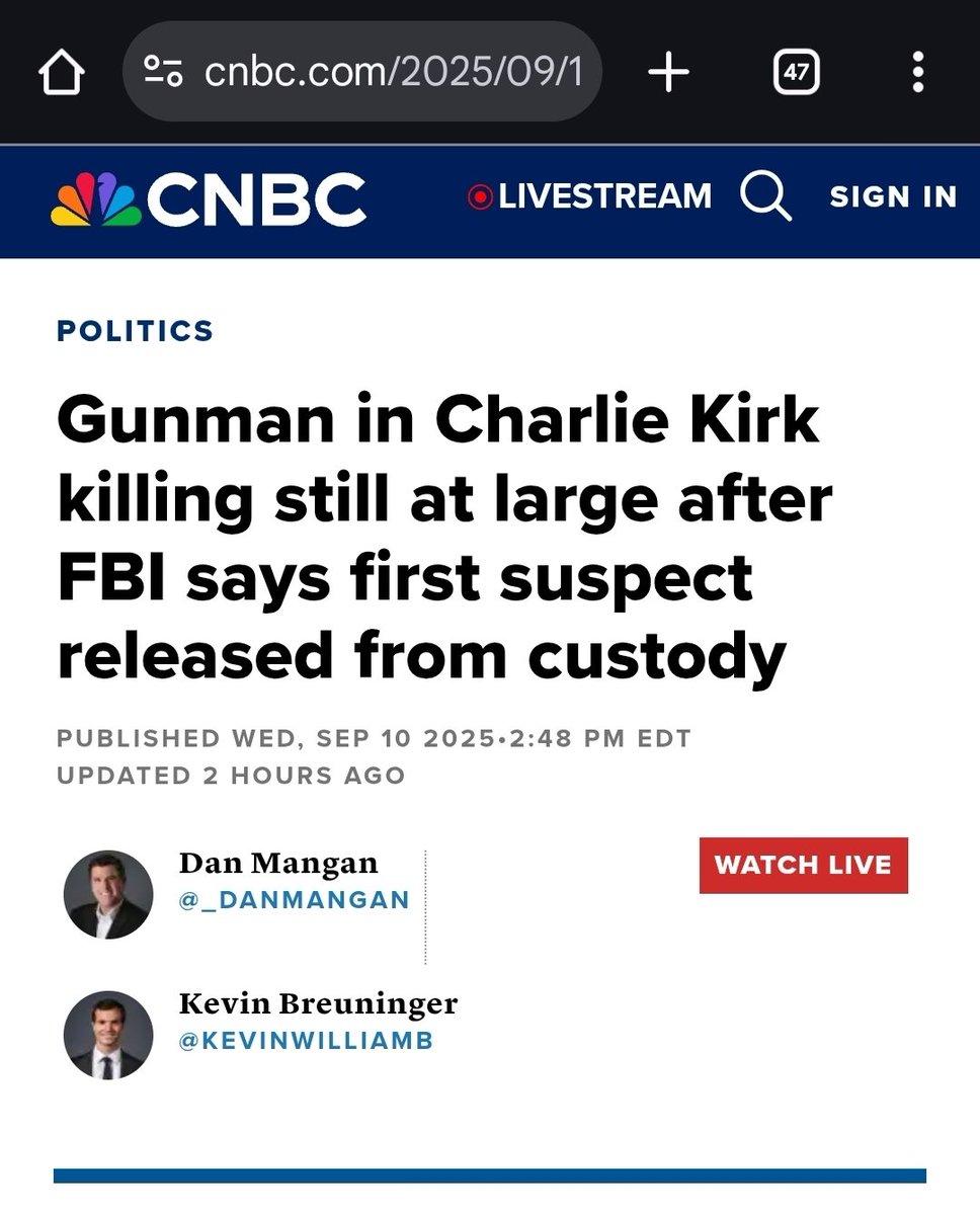 Why is no main stream media calling this what it was, an assassination?