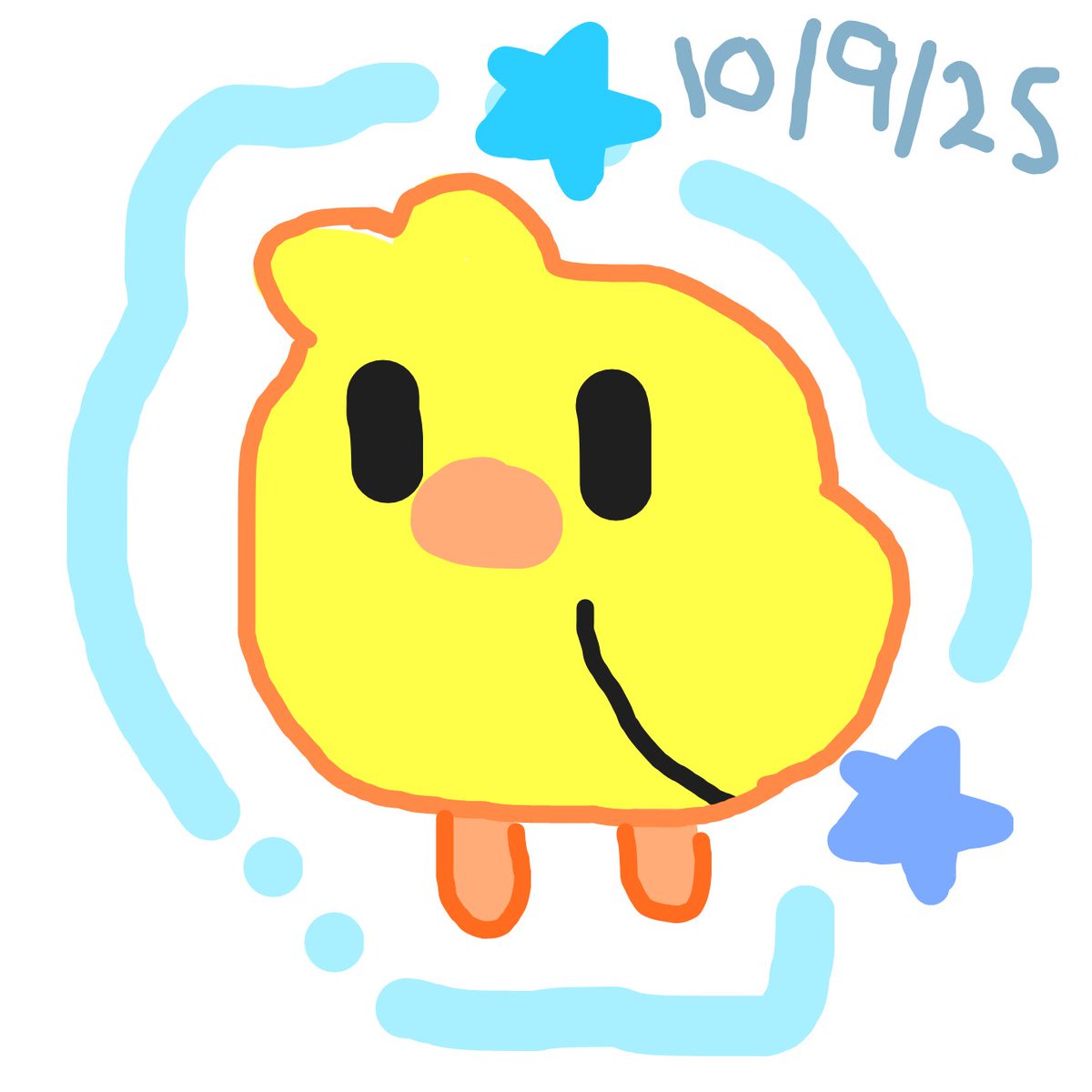 Día 1- 
Voy a hacer un tipo reto de un dibujo al día

Para que la cuenta no muera